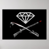 Poster Indicateur de règle de Diamond (Devant)
