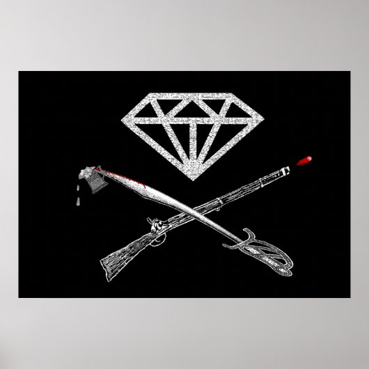 Poster Indicateur de règle de Diamond (Devant)