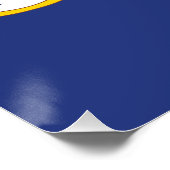 Poster Indicateur d'état Connecticut (Coin)