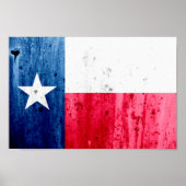Poster Indicateur d'état du Texas (Devant)