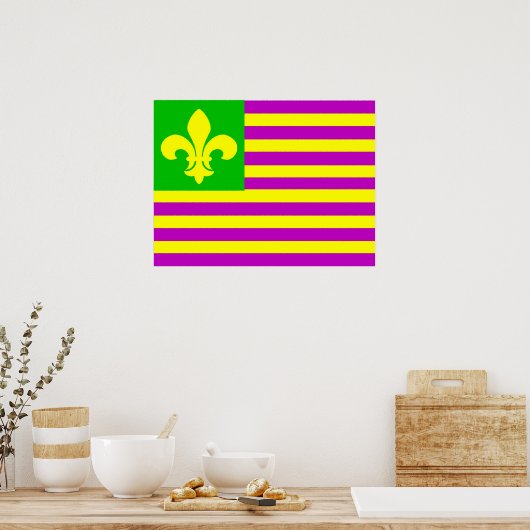 Poster Indicateur Mardi Gras (Cuisine)