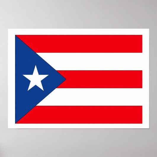 Poster Indicateur Porto Rico (Devant)
