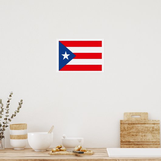 Poster Indicateur Porto Rico (Cuisine)
