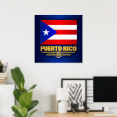 Poster Indicateur Porto Rico (Bureau à domicile)