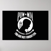Poster Indicateur POW-MIA (Devant)