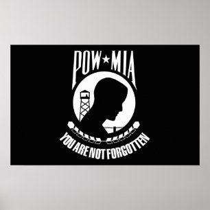 Poster Indicateur POW-MIA
