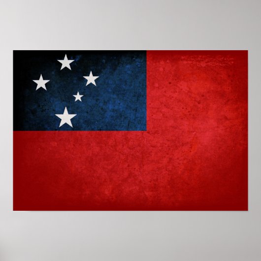 Poster Indicateur Samoa (Devant)