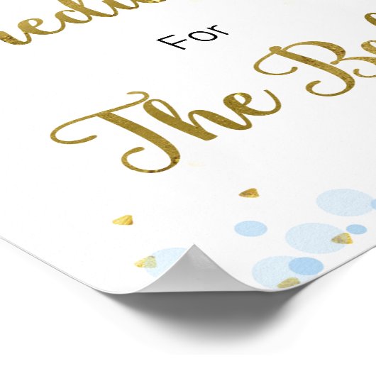 Poster Indicateur Twinkle Twinkle prédictions pour bébé (Coin)