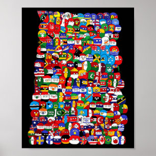 Poster Indicateurs du monde du pays