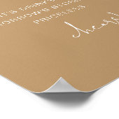 Poster INDIE Boho Beige Funny Open Bar Sign (Coin)