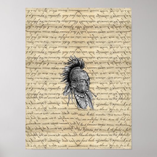 Poster Indien américain (Devant)