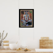 Poster indien Chakra 16 x 20 (Cuisine)