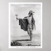 Poster Indien de la Nation de Kaskaskia (Devant)