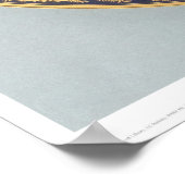 Poster Indiens à Sitka, Plaque forestière de l'Alaska (29 (Coin)