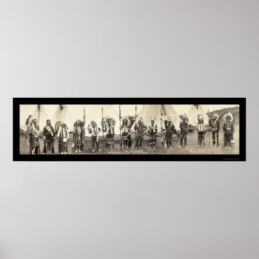 Poster Indiens Astoria OU photo 1911 (Devant)