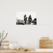 Poster Indiens Charrua (Cuisine)
