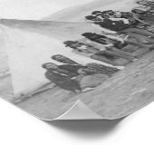 Poster Indiens de Miniconjou devant Tipis Photo (Coin)