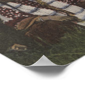 Poster Indiens du Nord-Ouest - Buffalo Bill, Sitting Bull (Coin)