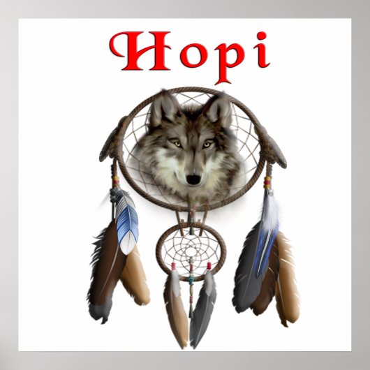 Poster Indiens Hopi (Devant)
