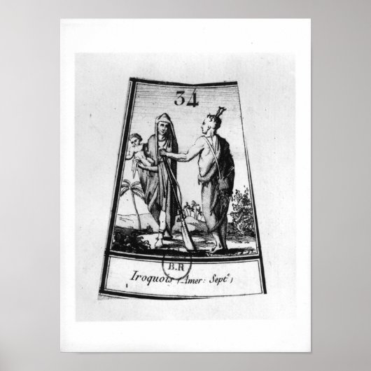 Poster Indiens Iroquois (Devant)