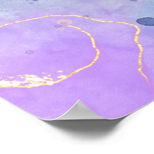 Poster Indigo flamme la sirène (Coin)