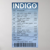 Poster INDIGO/RM - Réception d'album (Devant)