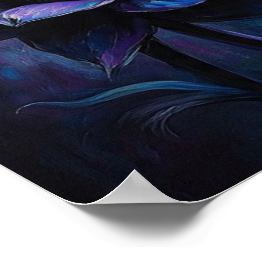 Poster IndigoWildFlower (Coin)