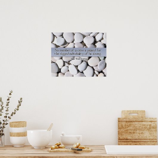 Poster Individualité (Cuisine)