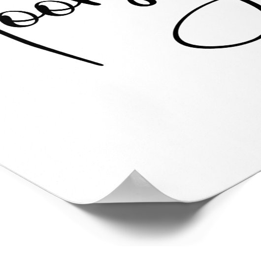 Poster Indoorsy Script Funny  (Coin)