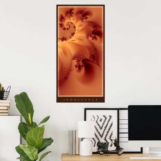 Poster Indulgence (Bureau à domicile)