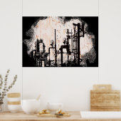 Poster Industrie (Cuisine)