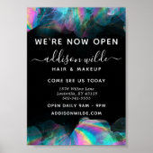 Poster Industrie de l'encre à alcool holographique (Devant)