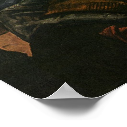 Poster Industrie vintage, Fabrication d'acier (Coin)