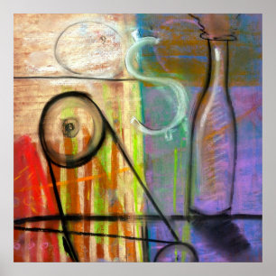 Poster industriële alchemie