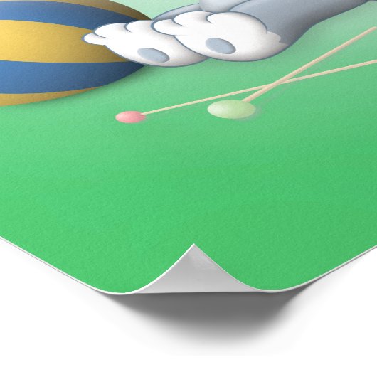 Poster Infant Tom and Jerry Playing With Toys (Coin)