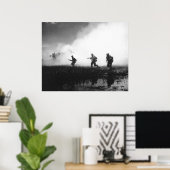 Poster Infanterie sud-vietnamienne (Bureau à domicile)