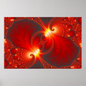 Poster Infernal - Fractal Art (Devant)