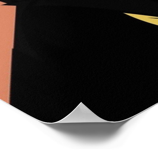 Poster Infernape dans l'obscurité (Coin)