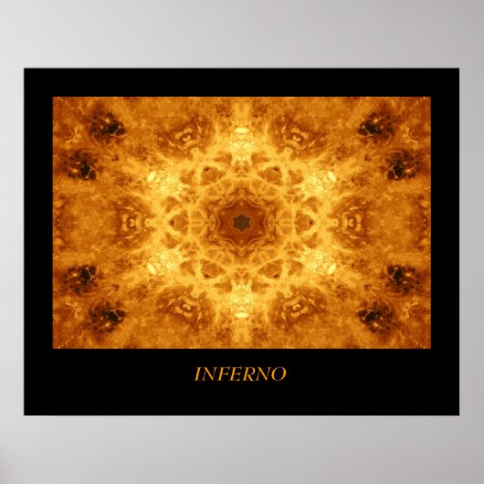 Poster Inferno (Devant)