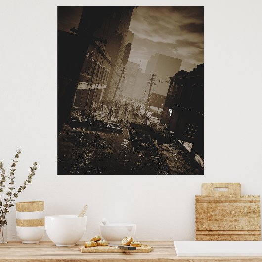 Poster Infesté - 001 (Cuisine)