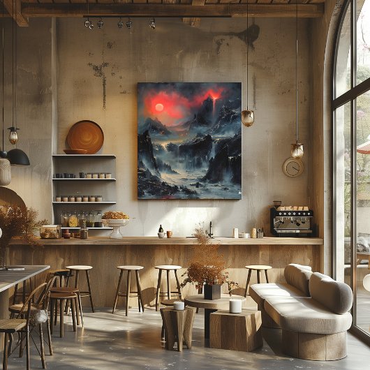 Poster Infierno Cósmico y Desolación