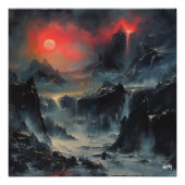 Poster Infierno Cósmico y Desolación (Devant)