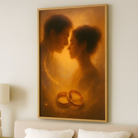Poster Infinite Promise – Romantic Celestial Design