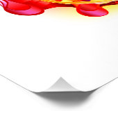 Poster Infinity avec Rainbow Jellyfish (Coin)