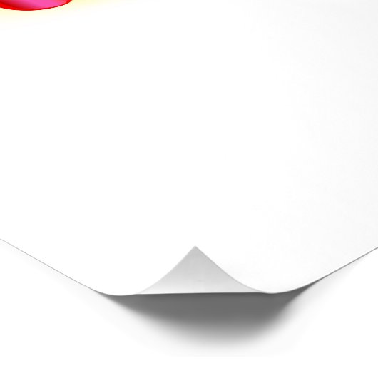 Poster Infinity avec Rainbow Jellyfish (Coin)