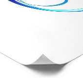 Poster Infinity with purple feather (Coin)
