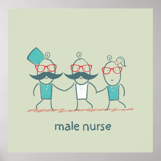 Poster Infirmière (Devant)