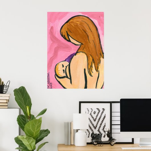 Poster Infirmière (Bureau à domicile)