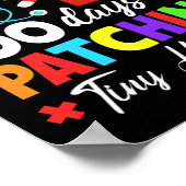 Poster Infirmière 100 Jours De Patching Minuscules Humain (Coin)