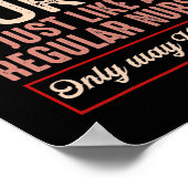 Poster Infirmière À La Retraite Comme Infirmière Régulièr (Coin)